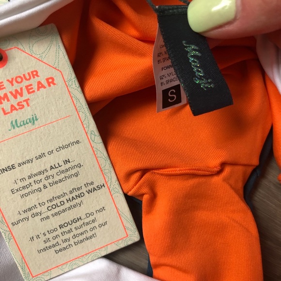 Maaji Bardot High Waist Cheeky Bikini Bottom - Picture 8 of 11